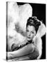 MARIA MONTEZ (b/w photo)-null-Stretched Canvas