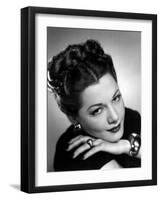 MARIA MONTEZ (b/w photo)-null-Framed Photo