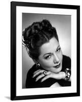 MARIA MONTEZ (b/w photo)-null-Framed Photo