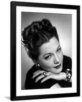 MARIA MONTEZ (b/w photo)-null-Framed Photo