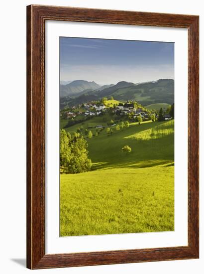 Maria Neustift, Foothills of the Alps, Upper Austria, Austria-Rainer Mirau-Framed Photographic Print