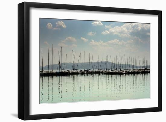 Maria on Lake Balaton Hungary-null-Framed Photo