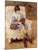 Maria Riezler-White-Max Liebermann-Mounted Giclee Print