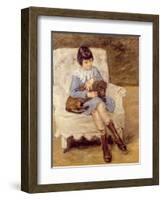 Maria Riezler-White-Max Liebermann-Framed Giclee Print