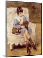 Maria Riezler-White-Max Liebermann-Mounted Giclee Print