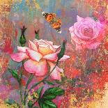 Roses and Butterflies-Maria Rytova-Giclee Print