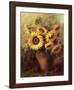 Maria's Sunflowers-Walt-Framed Art Print