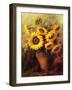 Maria's Sunflowers-Walt-Framed Art Print