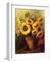 Maria's Sunflowers-Walt-Framed Art Print