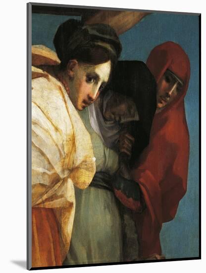 Maria Supported by Pious Women, Detail from the Deposition from the Cross, 1521-Rosso Fiorentino-Mounted Giclee Print