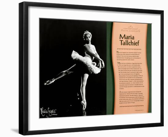 Maria Tallchief-null-Framed Art Print