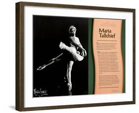 Maria Tallchief-null-Framed Art Print