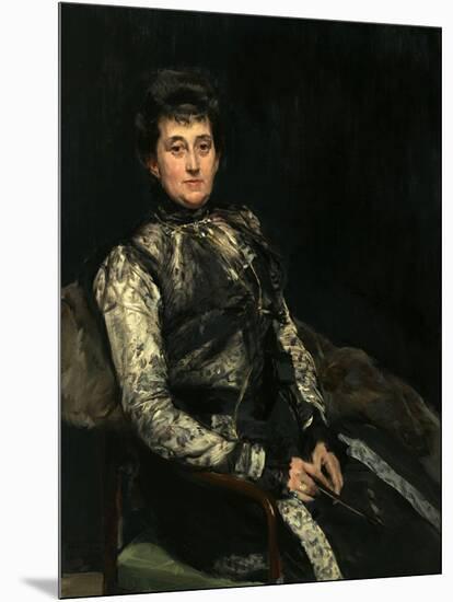 María Teresa Moret Y Remisa, the Wife of Beruete, 1901-Joaquín Sorolla y Bastida-Mounted Giclee Print