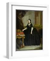 Maria Theresa (1717-80) Empress of Austria-Anton von Maron-Framed Giclee Print