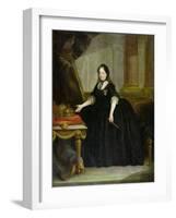 Maria Theresa (1717-80) Empress of Austria-Anton von Maron-Framed Giclee Print