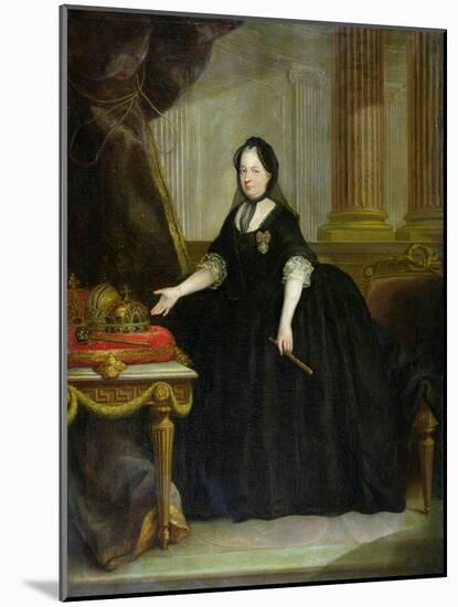 Maria Theresa (1717-80) Empress of Austria-Anton von Maron-Mounted Giclee Print