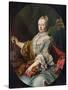 Maria Theresa, Archduchess of Austria and Queen of Hungary and Bohemia-null-Stretched Canvas