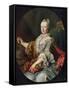 Maria Theresa, Archduchess of Austria and Queen of Hungary and Bohemia-null-Framed Stretched Canvas