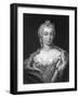 Maria Theresa, Archduchess of Austria and Queen of Hungary and Bohemia-J Hinchcliff-Framed Giclee Print