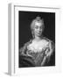 Maria Theresa, Archduchess of Austria and Queen of Hungary and Bohemia-J Hinchcliff-Framed Giclee Print