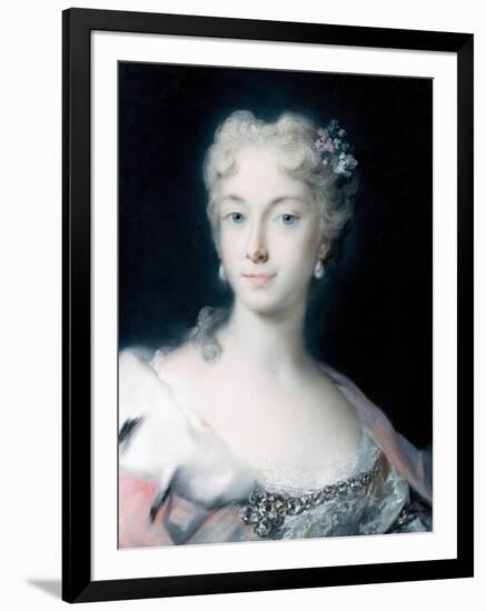 Maria Theresa, Archduchess of Habsburg-Rosalba Carriera-Framed Giclee Print