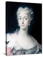 Maria Theresa, Archduchess of Habsburg-Rosalba Carriera-Stretched Canvas