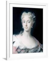 Maria Theresa, Archduchess of Habsburg-Rosalba Carriera-Framed Giclee Print