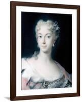 Maria Theresa, Archduchess of Habsburg-Rosalba Carriera-Framed Giclee Print