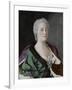 Maria Theresa Empress of Austria, Queen of Hungary and Bohemia, 1747-Jean-Etienne Liotard-Framed Giclee Print