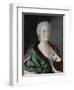 Maria Theresa Empress of Austria, Queen of Hungary and Bohemia, 1747-Jean-Etienne Liotard-Framed Giclee Print