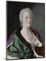 Maria Theresa Empress of Austria, Queen of Hungary and Bohemia, 1747-Jean-Etienne Liotard-Mounted Giclee Print