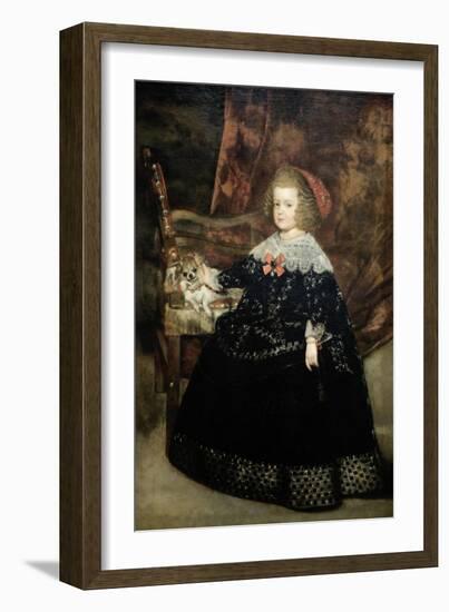 Maria Theresa, Infanta of Spain-Juan Bautista Marti Nez Del Mazo-Framed Art Print