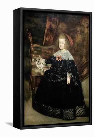 Maria Theresa, Infanta of Spain-Juan Bautista Marti Nez Del Mazo-Framed Stretched Canvas