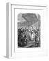 Maria Theresa of Austria (1717-178) Appealing to the Magyar Diet, 18th Century-null-Framed Giclee Print