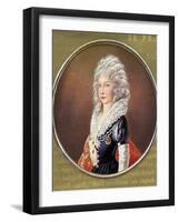 Maria Theresa Portrait of-Friedrich Heinrich Fuger-Framed Giclee Print