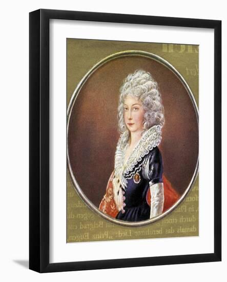 Maria Theresa Portrait of-Friedrich Heinrich Fuger-Framed Giclee Print