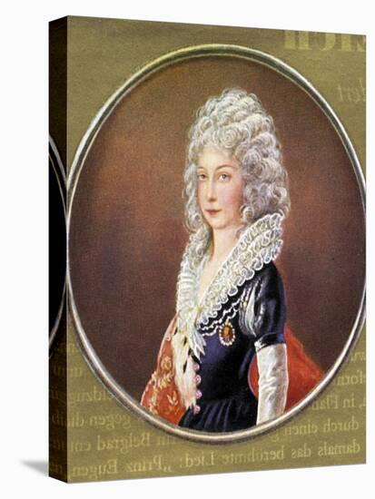 Maria Theresa Portrait of-Friedrich Heinrich Fuger-Stretched Canvas