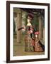 Maria Theresa Wife of Louis XIV, with Her Son the Dauphin Louis of France after 1661-Pierre Mignard-Framed Giclee Print