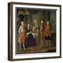 Maria Theresia Mit Vier Soehnen, 1775-Louis Joseph Maurice-Framed Giclee Print