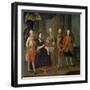 Maria Theresia Mit Vier Soehnen, 1775-Louis Joseph Maurice-Framed Giclee Print