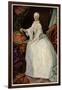 Maria Theresia, V Meytens-null-Framed Art Print
