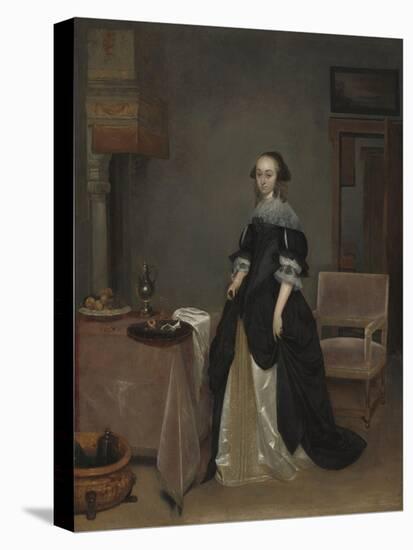 Maria van Suchtelen, c.1666-Gerard ter Borch or Terborch-Stretched Canvas