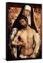 Maria with Dying Christ by Memling-Hans Memling-Framed Stretched Canvas