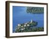 Maria Worth from Pyramidenkogel, Lake Worther, Carinthia, Austria, Europe-Jean Brooks-Framed Photographic Print