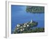 Maria Worth from Pyramidenkogel, Lake Worther, Carinthia, Austria, Europe-Jean Brooks-Framed Photographic Print