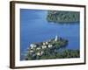 Maria Worth from Pyramidenkogel, Lake Worther, Carinthia, Austria, Europe-Jean Brooks-Framed Photographic Print