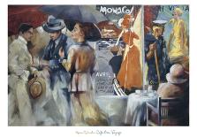 Café Bon Voyage-Maria Zielinska-Mounted Art Print