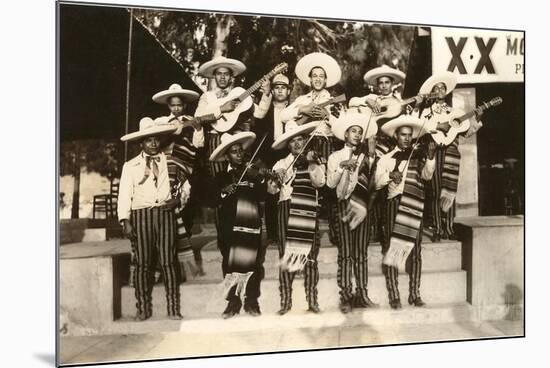 Mariachi Band, Mexico-null-Mounted Premium Giclee Print