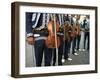 Mariachi Violin Players Line Up-xPacifica-Framed Photographic Print