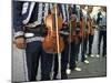 Mariachi Violin Players Line Up-xPacifica-Mounted Photographic Print